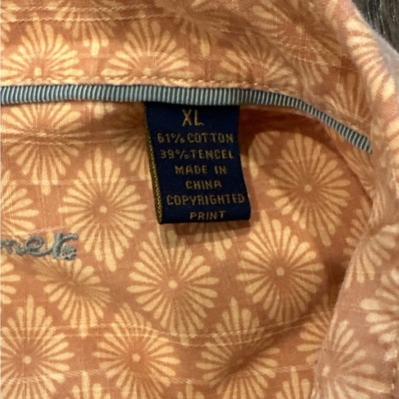 Vintage Reyn Spooner Hawaiian Shirt Aloha Size XL Orange - Picture 4 of 7